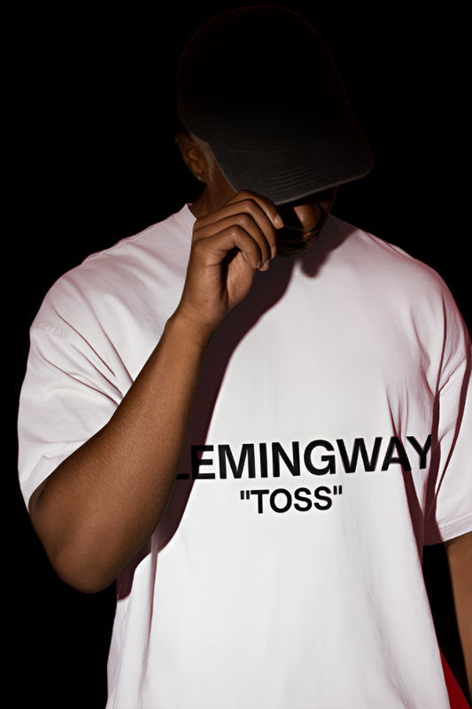 "TOSS" - White T-Shirt